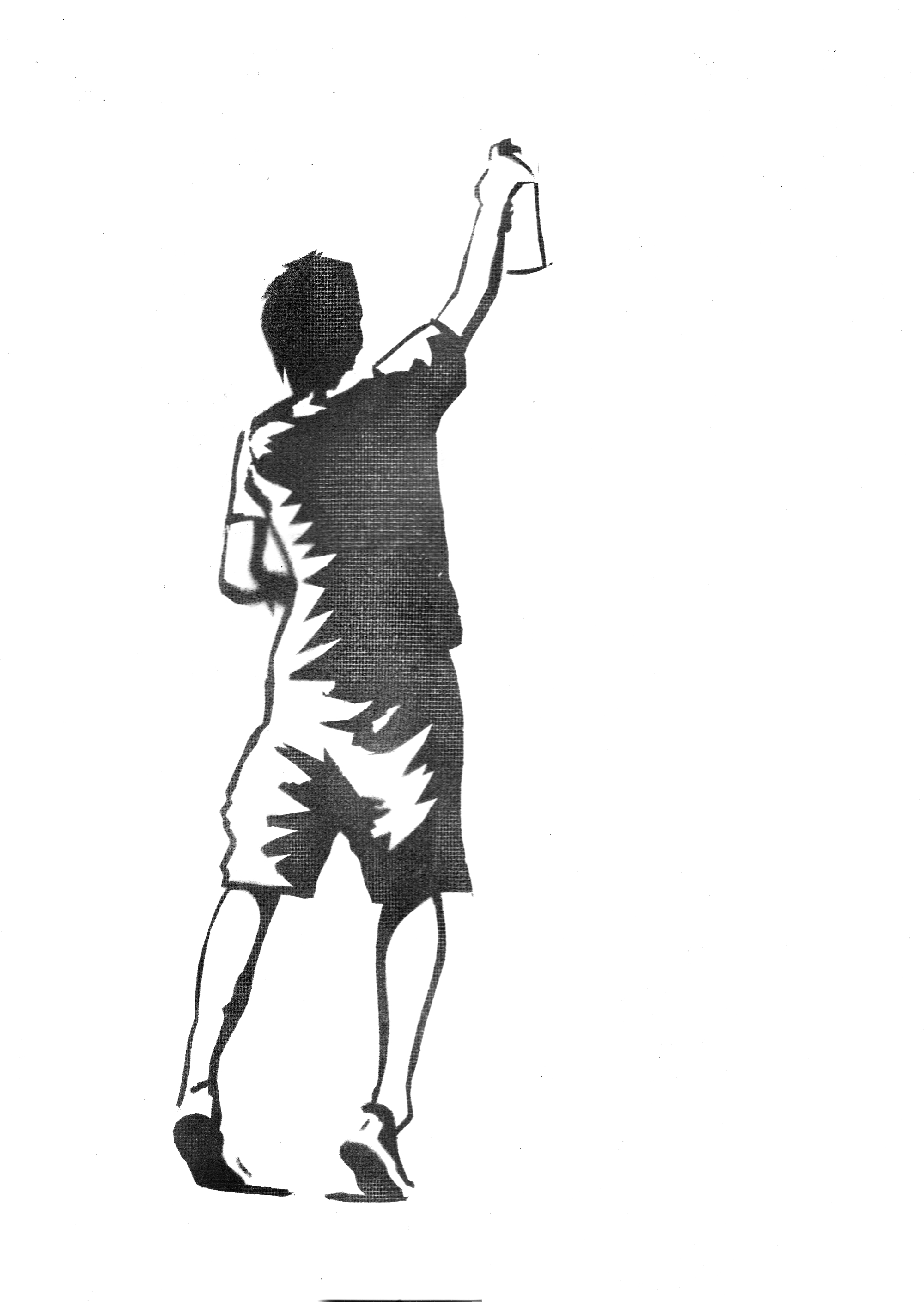 Spray Paint stencil